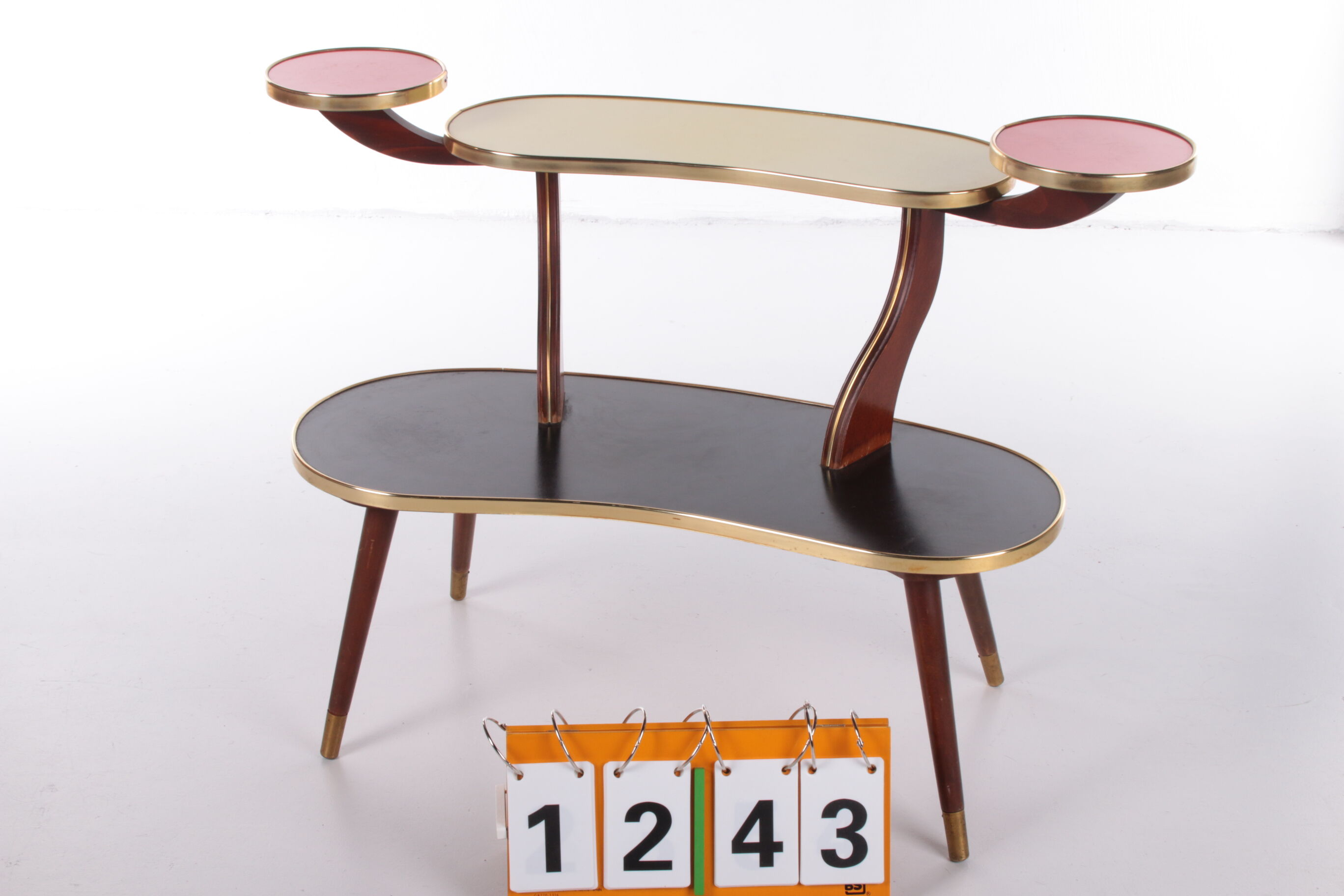 Vintage etagere planting table 1960s, germany