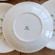 6 vintage flat plates from Gien, model Marie-Claire.