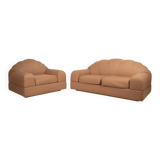 Alain Delon armchair and sofa for Maison Jansen