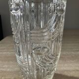 Vase Art Déco en cristal ciselé