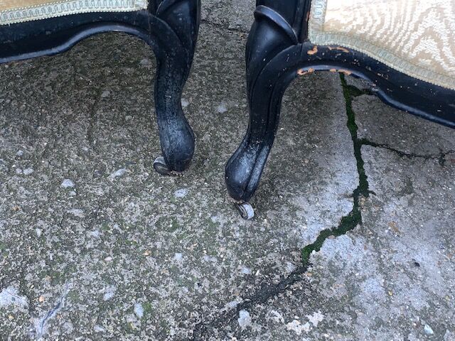 Pair of armchairs Napoleon III