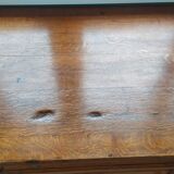 Comptoir-meuble de metier en chene massif