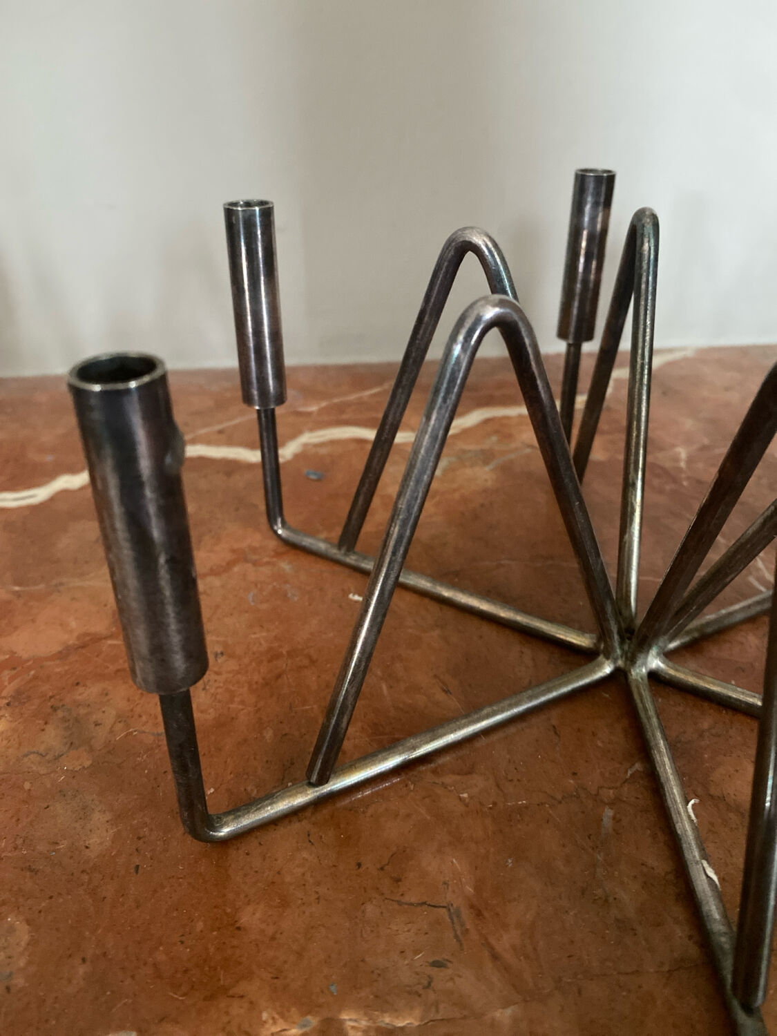 Modernist table chandelier