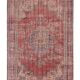 Vintage Turkish rug from Oushak, handwoven 182x276 cm