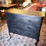 Baroque metal chest of drawers