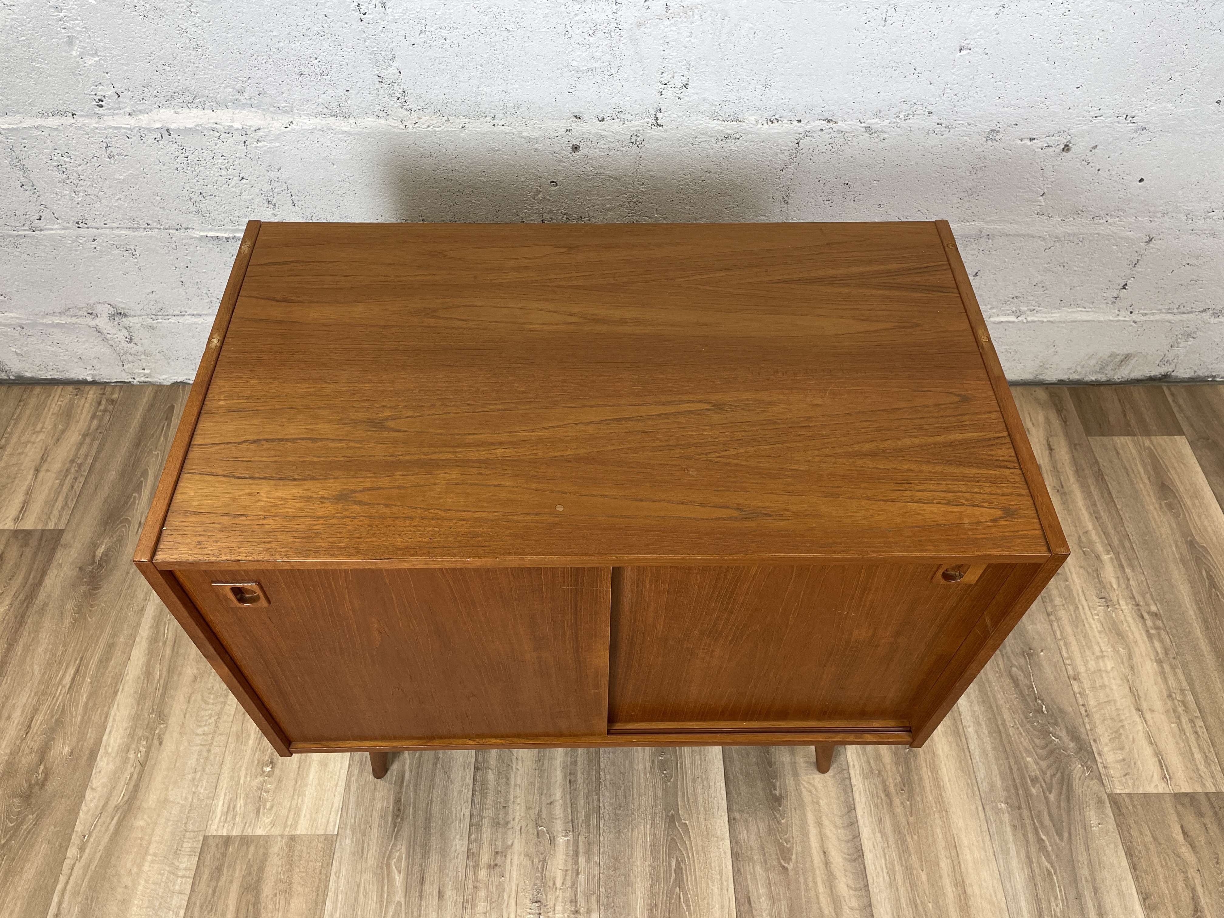 Vintage Scandinavian teak enfilade, 60s