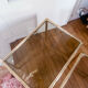 3 nesting bamboo tables