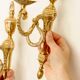 Original IKEA "Törne" lamp pair from the 18th century | 31 x 17 cm
