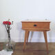Vintage oak bedside table