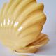 Vintage shell ceramic lamp
