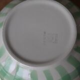 Salins salad bowl, green Croisette model