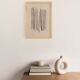 Abstract painting on paper signed Eawy.