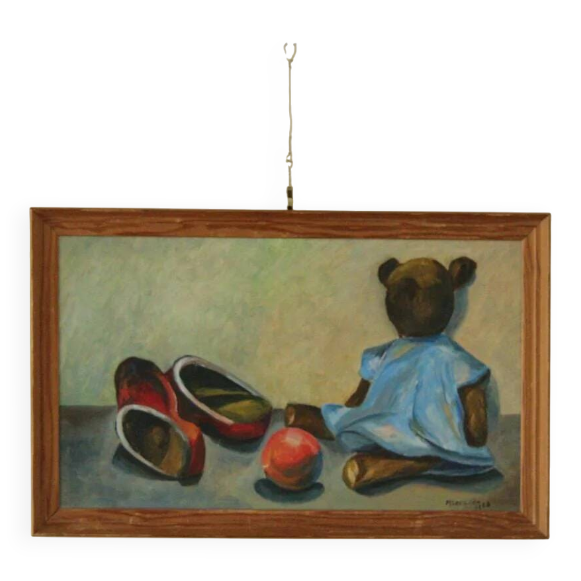 Still life with bear by M. Larsson
