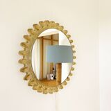 Backlit resin mirror by Hillebrand 1970