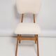Butterfly chair in beech wood and cream boucle, Europe, 1960