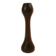 Mid-century teak candle holder, Denmark, 1960s.