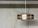 Suspension Raak Amsterdam anodised aluminium and vintage crystal from the 1960s.