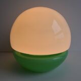 Glass table lamp, by Štěpán Tabera for OPP Jihlava, 1970s.