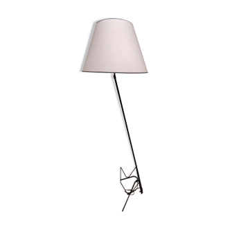 Lampadaire liseuse tripode vintage 50