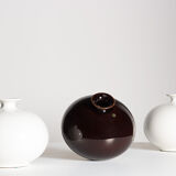 Set of three ceramic vases Pino Spagnolo for Sicart 70s