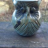 Vallauris owl vase