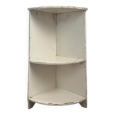 Corner kitchen shelves