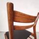 Ensemble 4 chaises scandinaves, 1960