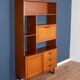 Retro Teak 1960s Stonehill Mid Century Wall Unit Room Divider Shelving