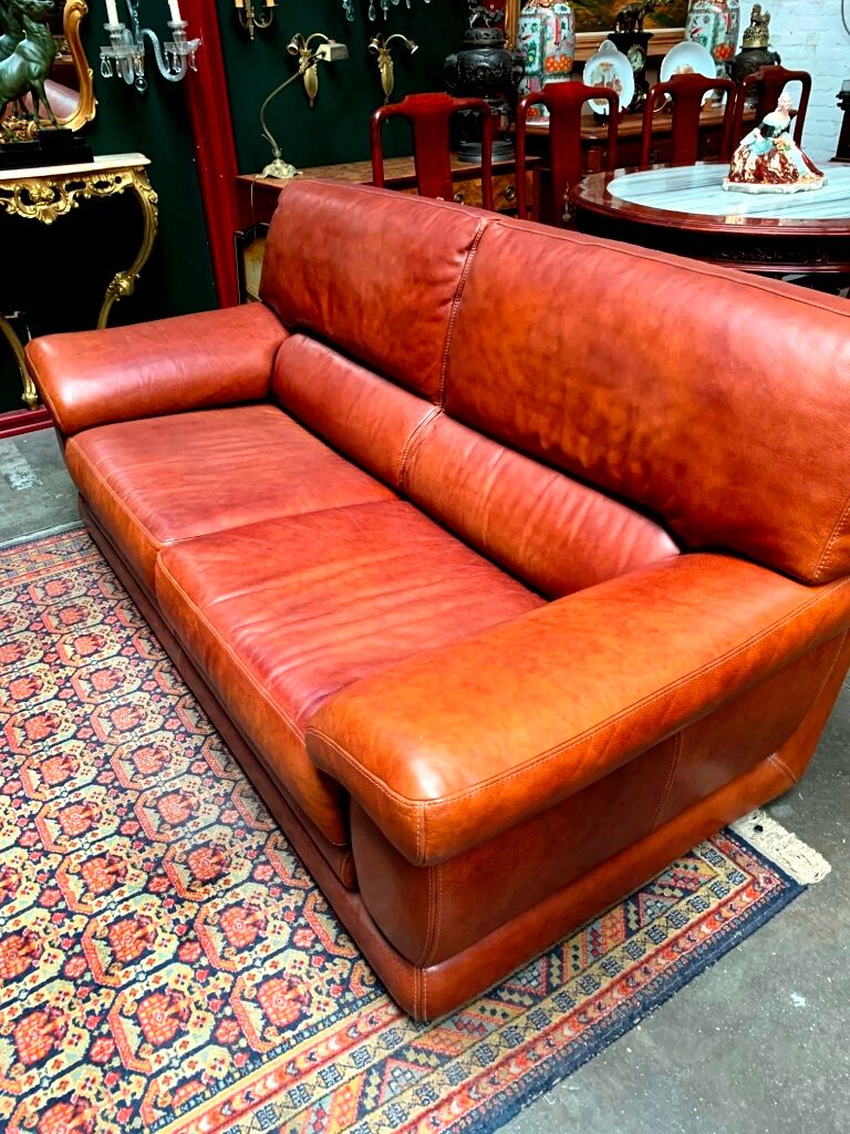 Leather sofa