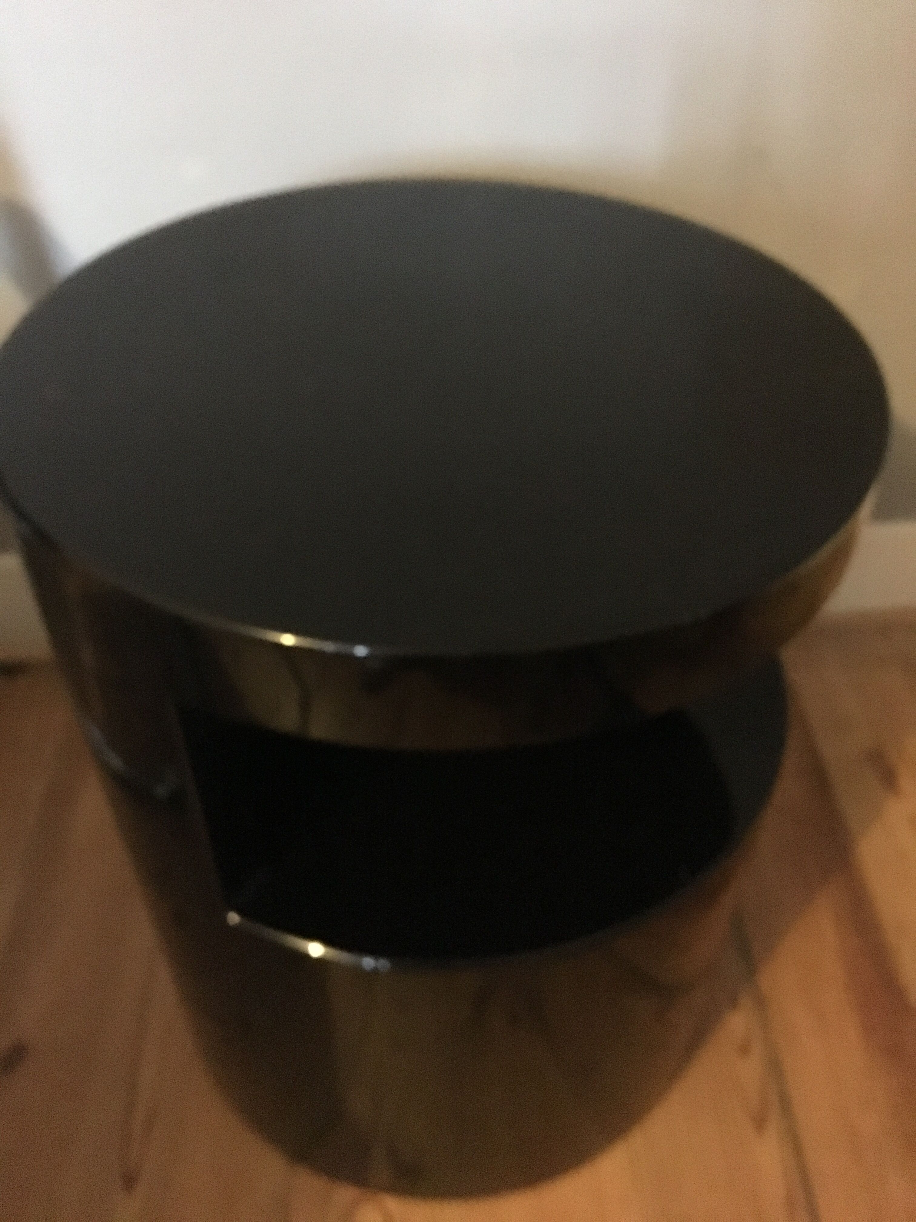 Space age round bedside