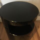 Space age round bedside
