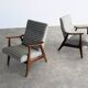 Set of 2 Vintage armchairs | armchairs | 1960s | teak