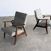 Ensemble de 2 fauteuils vintage | fauteuils | années 1960 | teck