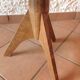 Vintage tripod foot piano stool 60s-70s