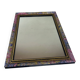 Vintage floral mirror