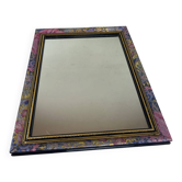 Vintage floral mirror