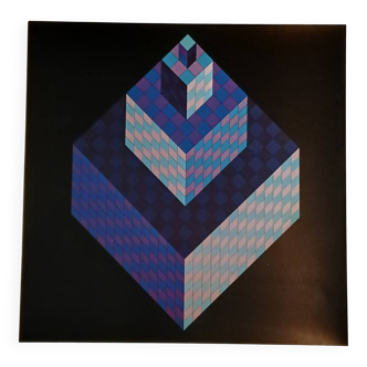 Plate – "Universal Structure of the Hexagon" – Op