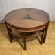 Mid century retro vintage teak trinity coffee table by nathan 1960  Ad