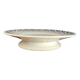 Old dish on foot / porcelain compotier moulin des loups