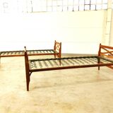 Foldable cross bed, one person, 1950s