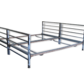 Art deco twin beds