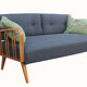 1950s daybed in beechwood