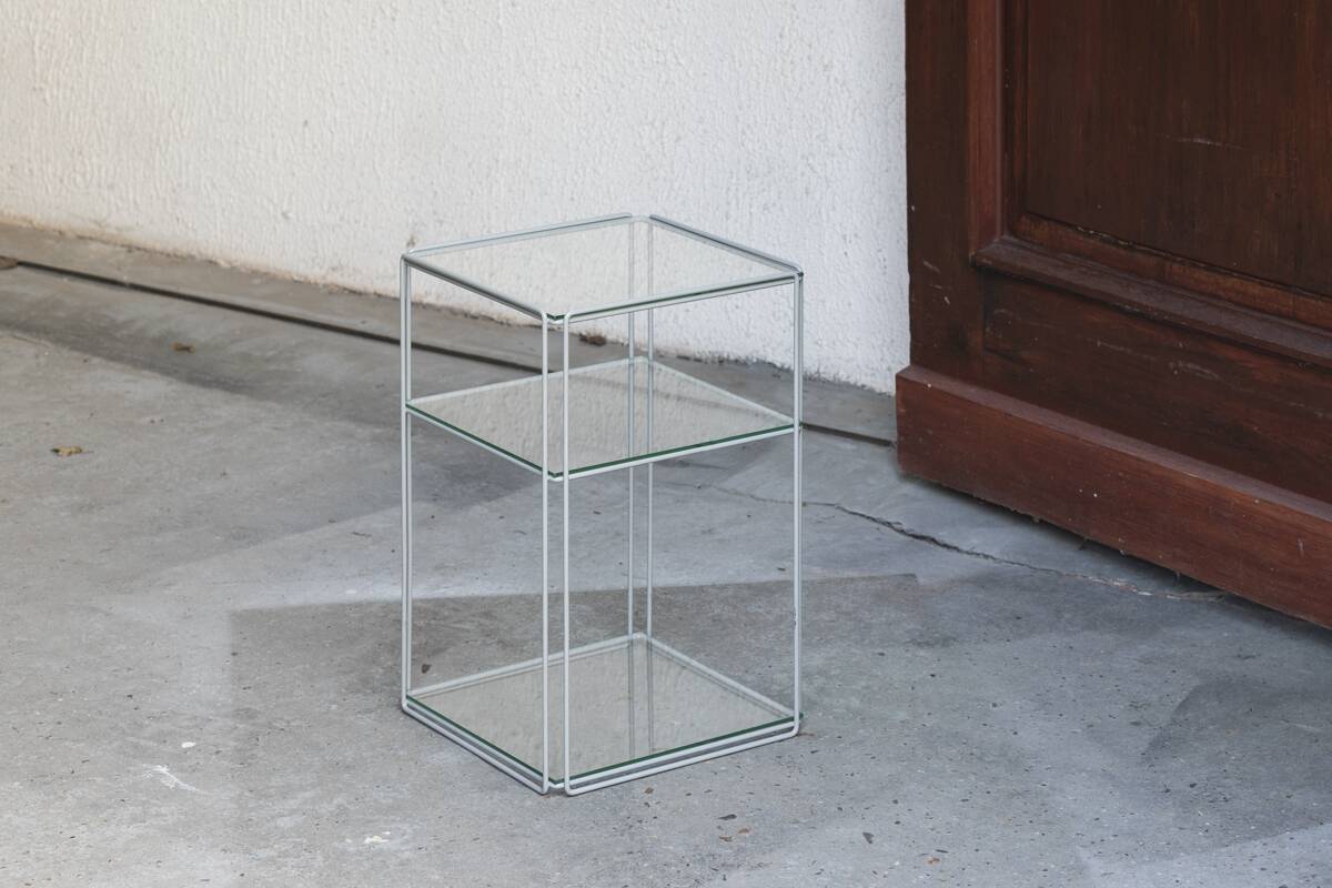 side table by Max Sauze , France, 1970s
