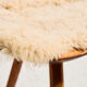 Tabouret de traite artisanal