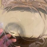 antique crystal catchall