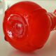 Vase soliflore "arum" en verre soufflé Murano