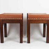 Pair of art deco stools