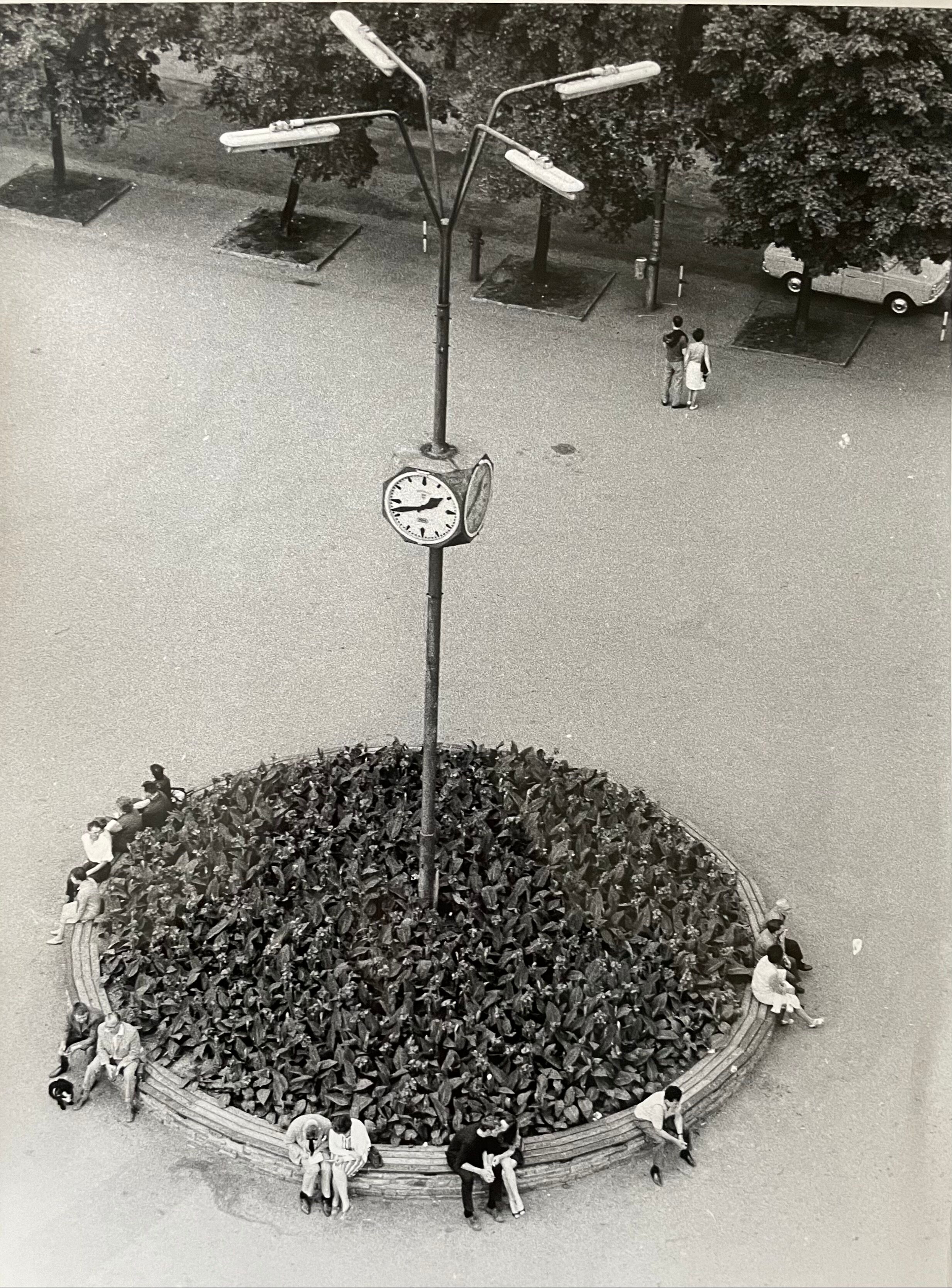 Photograph black and white silver print circa 1970