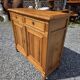 Louis XVI style buffet in solid cherry wood from the mid-20th century.