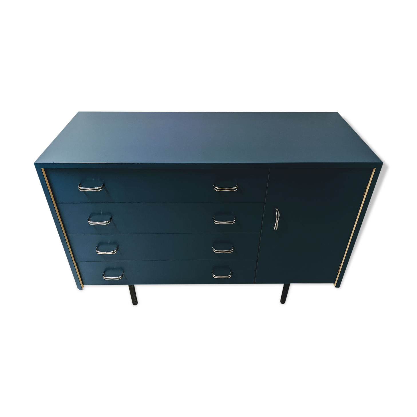 Vintage sideboard in formica / chest of drawers enfilade TV cabinet tv storage